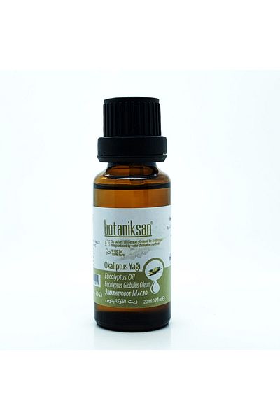 botaniksan Eucalyptus Oil 20ml - Distillation, Pure, Natural, No Additives8680782042201
