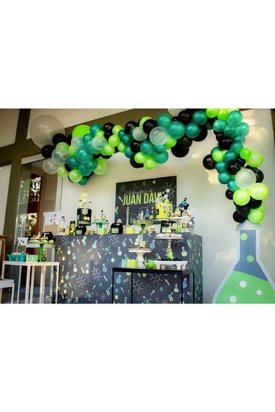 MERİ PARTİ Concept Metallic Balloon and Balloon Chain