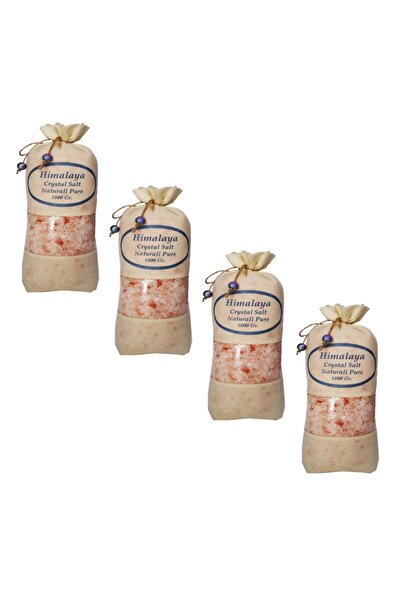 Himalaya Tuzu Granül Iri Taneli Pembe 4 Kg Orijinal Bez Torba