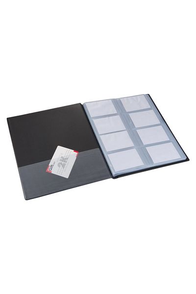 2K Biala 8 Compartments 320 Card Capacity Business Card Holder 23x26,5 Cm
