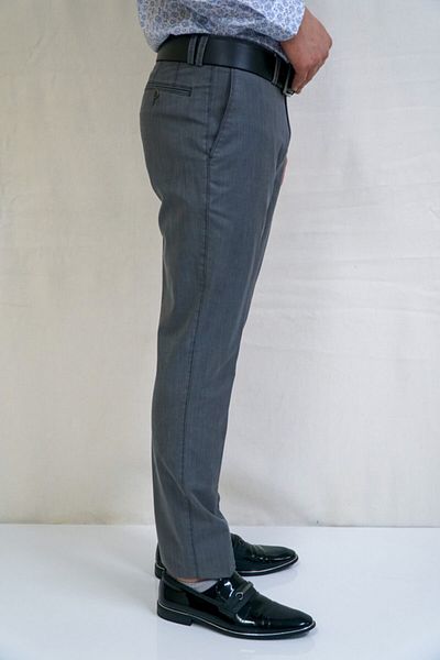 Bomonti Men's Dark Gray Cotton Tensel Jeans