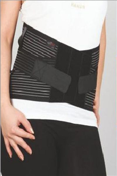 İNCİR Lumbosacral Corset with Belt 26Cm Black Waist Pain and Herniated Disc Corset