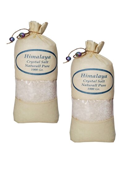 Himalaya Tuzu Granül Iri Taneli Beyaz 2 kg Bez Torba