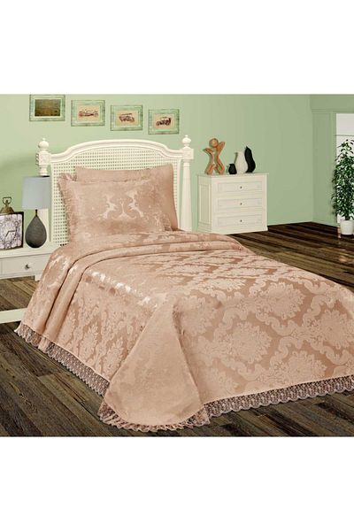 Bilgin's Aden Chenille French Lace Single Bedspread Hoodie