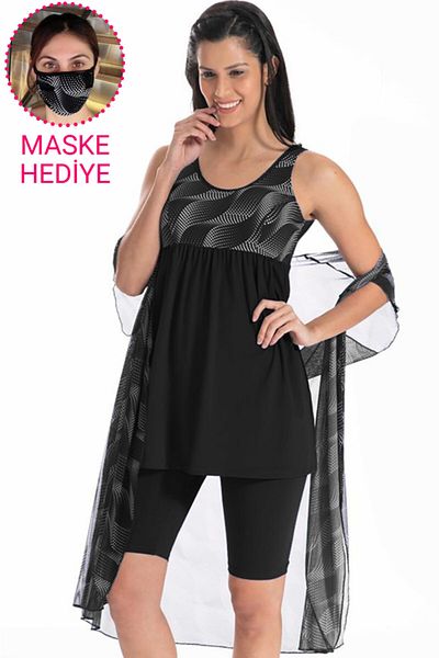 Seamark Swimsuit with Tunic