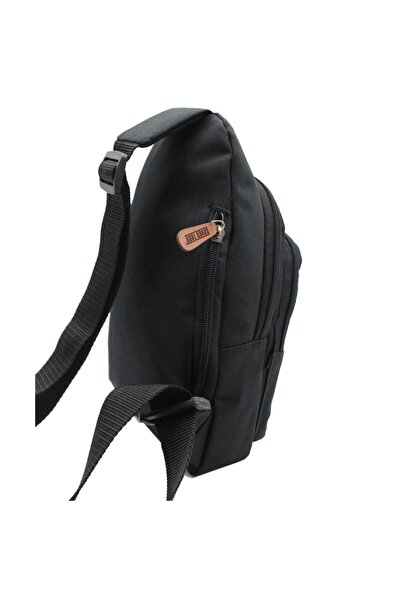 SEVENTEEN 3475 Freebag Ανδρική τσάντα χιαστί Μαύρη
