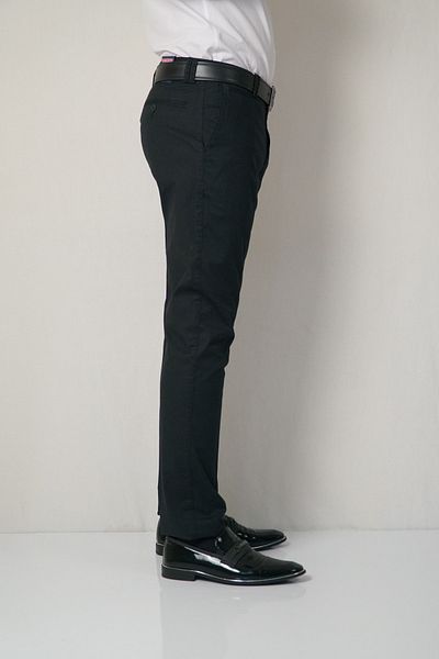 Bomonti Micro Honeycomb Pattern Trousers with Watch Pocket