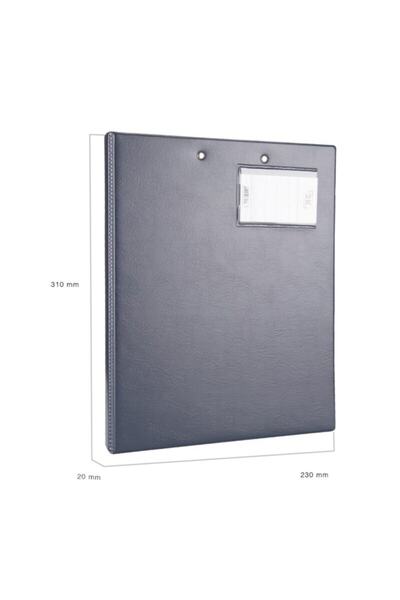 2K A4 Biala Double Mechanism Student and Office Type Document Presentation Folder 23x31 Cm (150 Sheets)