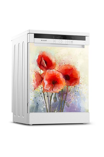 Tilki Dünyası Dishwasher Door Sticker 0131