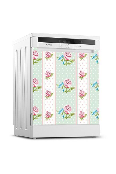 Tilki Dünyası Dishwasher Door Sticker 0119