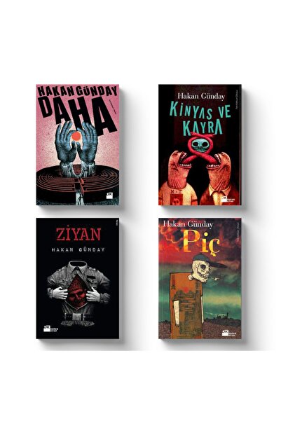 Doğan Kitap Hakan Günday Set - Daha - Kinyas Ve Kayra - Ziyan - Piç