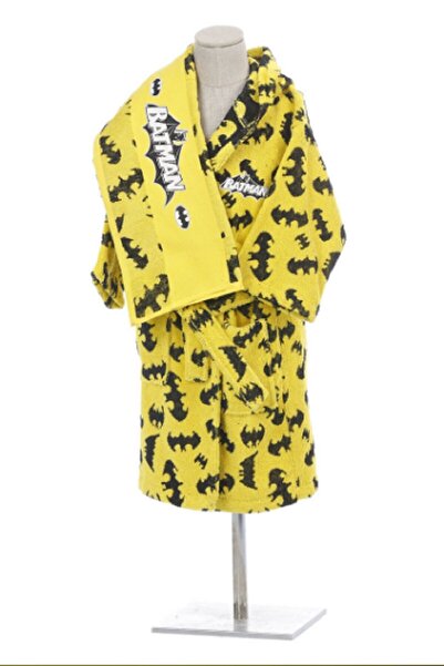 Özdilek Batman Dark Lisanslı Bornoz Seti 7/8 Yaş