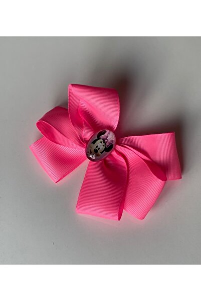 QUEEN AKSESUAR Minnie Mouse Mini Neon Roza Majka Ćerka Dete Beba Šnala za kosu