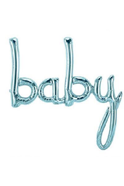 Çemrek Süs Parti Mavi Baby Folyo Balon 83 Cm