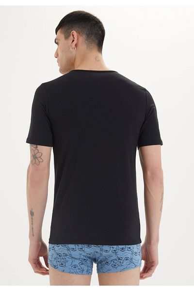 WESTMARK LONDON Men's Pima O-collar Athlete Black