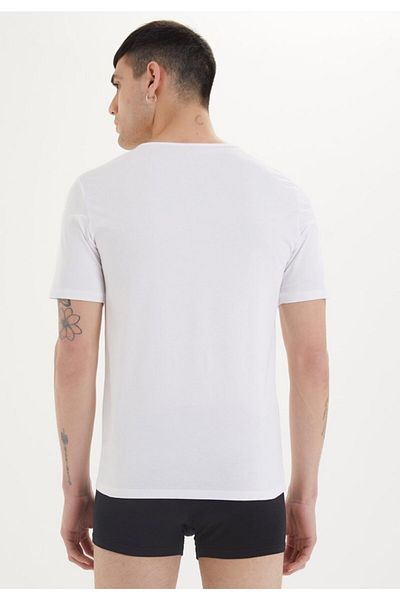 WESTMARK LONDON Men's Pima O-collar Athlete White