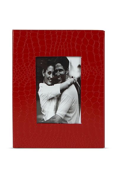 Birlik Fotoğrafçılık 10X15CM Red Leather Photo Album - 46100