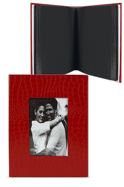 Birlik Fotoğrafçılık 10X15CM Red Leather Photo Album - 46100