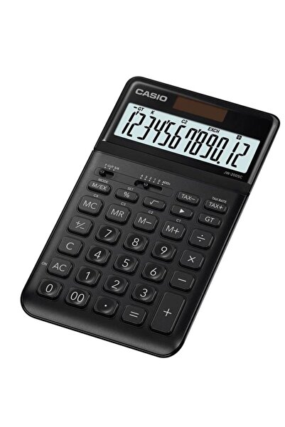 Casio Casıo Hesap Makinesi Masaüstü Jw-200sc-bk Siyah