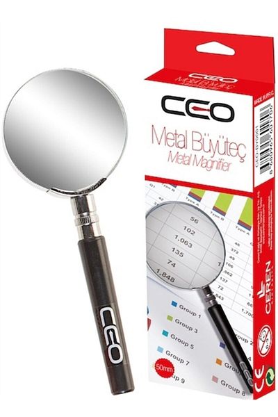 Ceo Μεταλλικός μεγεθυντικός φακός 50 mm
