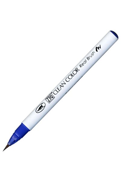 Zig Clean Color Real Brush Rb-6000at 030 Blue Fırça Uçlu Kalem