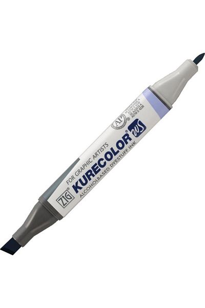 Zig Kurecolor Twin S Graphic Drawing Pen 832 (824) Blue Gray