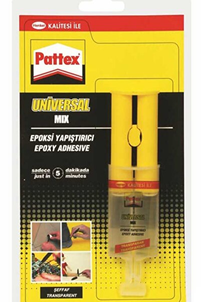 Pattex Özel Amaçlı Yapıştırıcı Universal Mix Epoksi 27 Gr