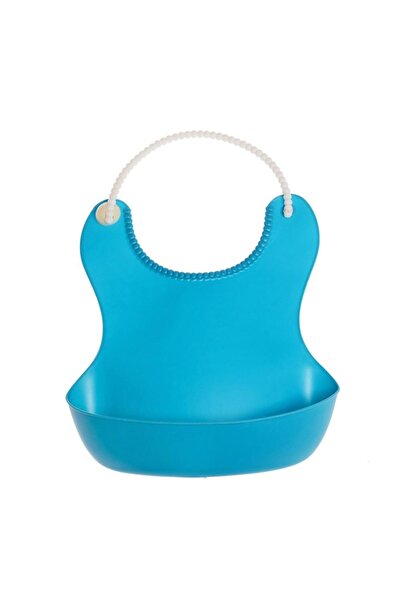 CMT Bebek Mama Önlük Dökülme Önleyen Bebek Boyun Askısı Silikon Fular