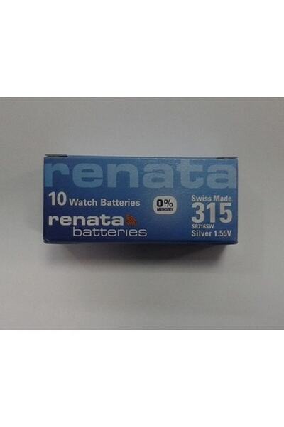 RENATA 315 Sr716sw Saat Pili 10'lu 1 Kutu