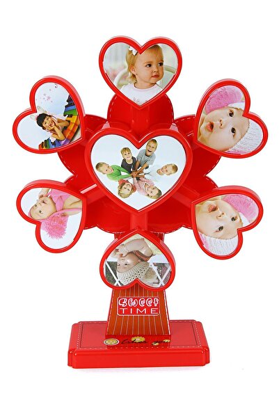 Birlik Fotoğrafçılık إطار قلب أحمر متعرج - Lm7378