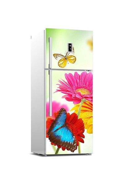 Tilki Dünyası Refrigerator Door Covering Sticker 0150