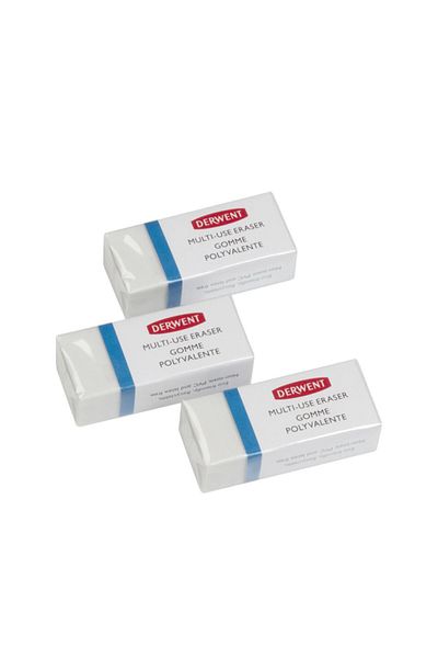 Derwent Multi-Purpose Eraser Set of 3