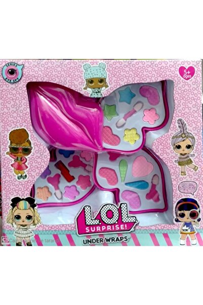 Genel Markalar -lol Bebek Kız Makyaj Seti Oyuncak 3 Katmanlı Makyaj Seti--ben...