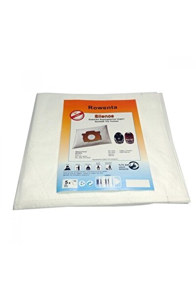 Rowenta طقم أكياس غبار للمكنسة الكهربائية Ro 1521 Booly مكون من 5 قطع