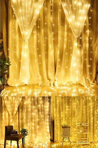 Buffer 2x2 Metre 320 Led 8 Fonskiyonlu Perde Led - Günışığı.