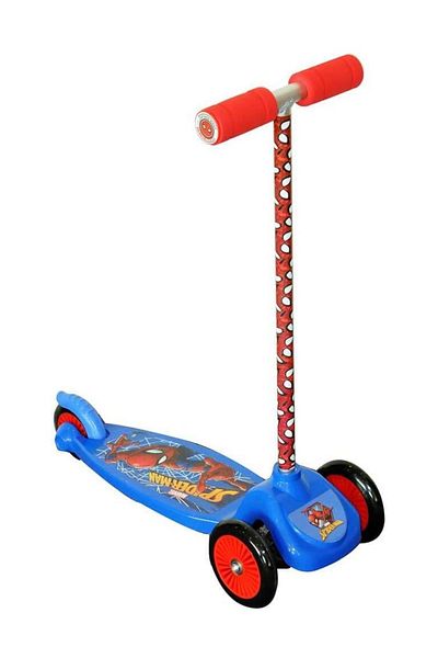 OEM Spiderman 3 Wheel Twist-Roll Scooter