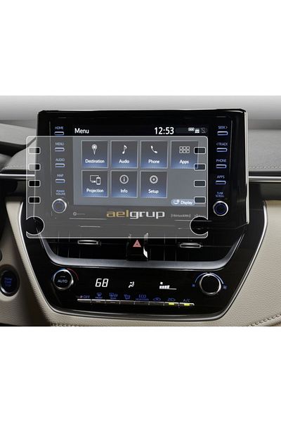 ael-tech Toyota Corolla 2020 Model 8 Inch Navigation 9h Screen Protector