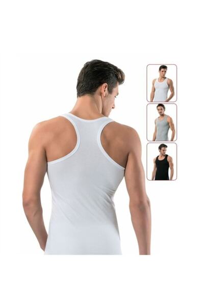 Gümüş İç Giyim قميص رياضي فضي للرجال مكون من 3 قطع