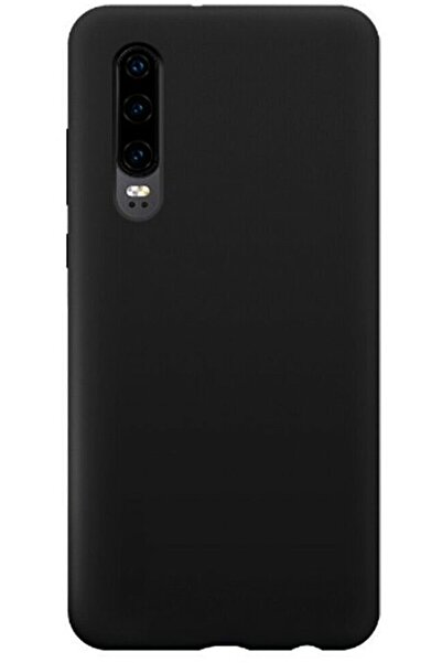 YGT Huawei P30 Kılıf Ultra Ince Arka Kapak Siyah