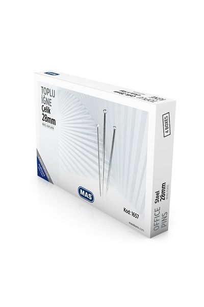 Mas Bulk Needle 50 gr Nickeled 28 mm