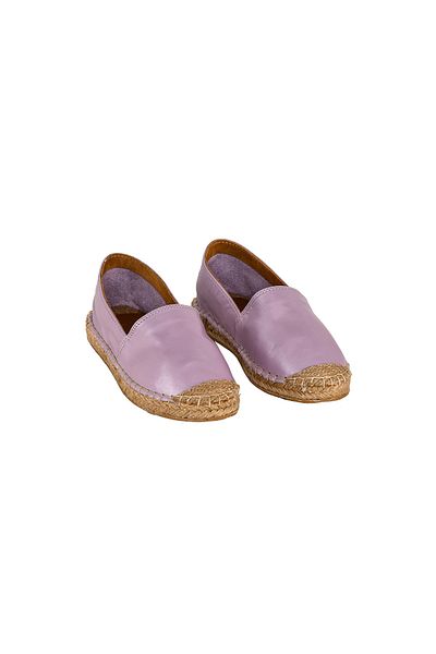 Moosefield Espadrile de damă roz din piele naturală lucrate manual