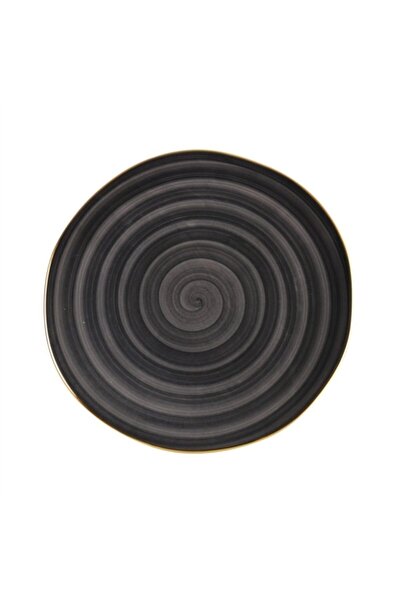 İpek Helezon Füme Servis Tabak 27cm