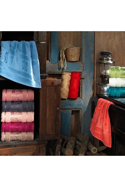 MAXSTYLE Делюкс бамбуковий рушник - сушена троянда