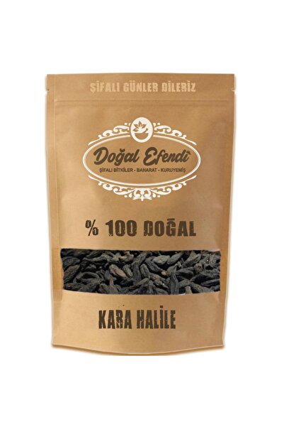 doğal efendi şifalı bitkiler-baharat-kuruyemiş Efendi Kara Halile 50 Gr.