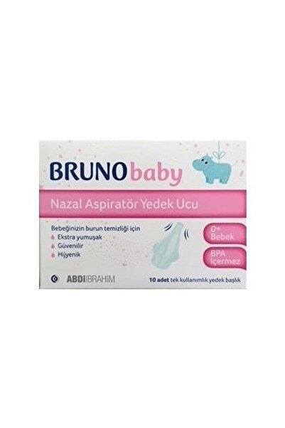 Bruno Baby Nazal Aspiratör Yedek Uç 10'lu