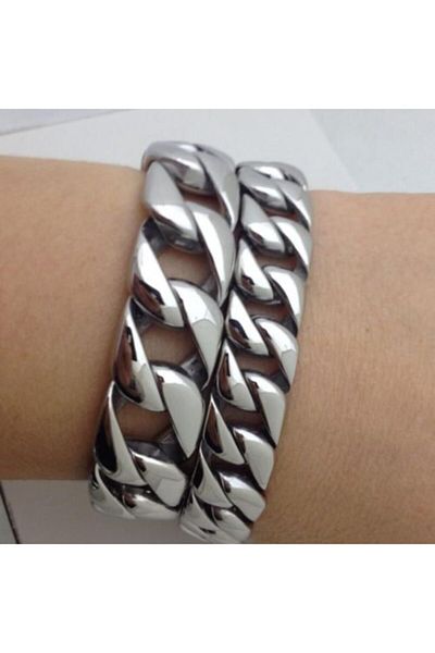 Erer Gümüş Black Money Love Steel Bracelet Combination