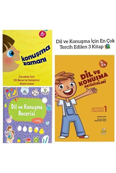 Gazi Kitabevi Dil Ve Konuşma Becerisi Gelişimi 3'lü Kitap Seti