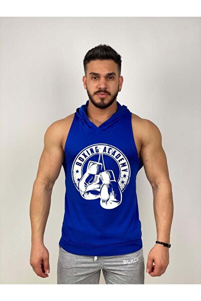 Black İstanbul Black - Boxing Hooded Fitness Athlete