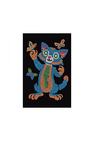 Kumtoys Kedi Deseni Pul Sanatı