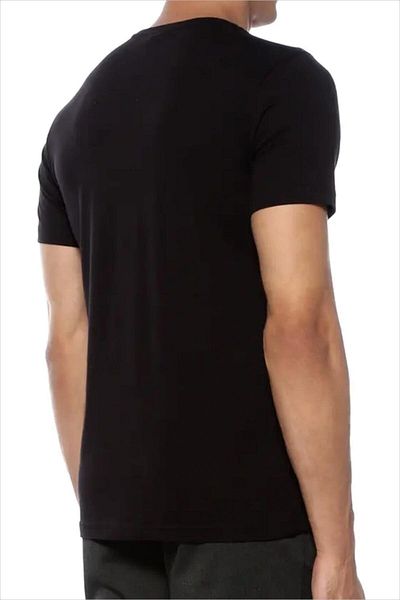 AYYILDIZ Men's Black T-shirt 59520